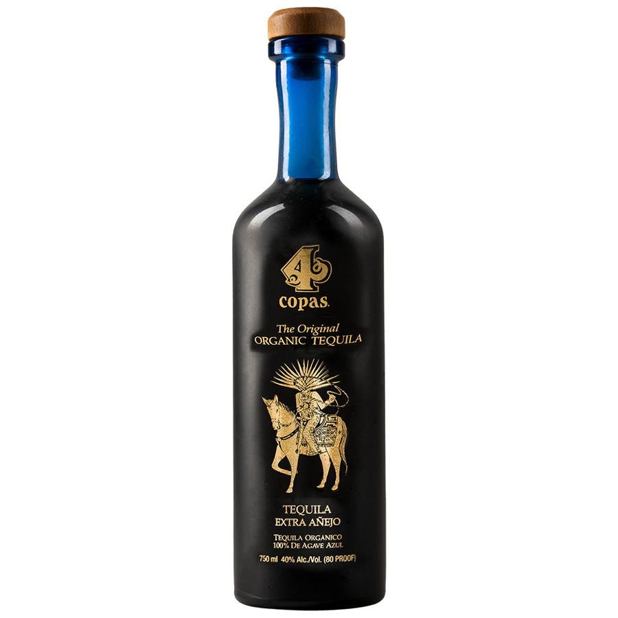 4 Copas Extra Anejo Organic Kosher Tequila