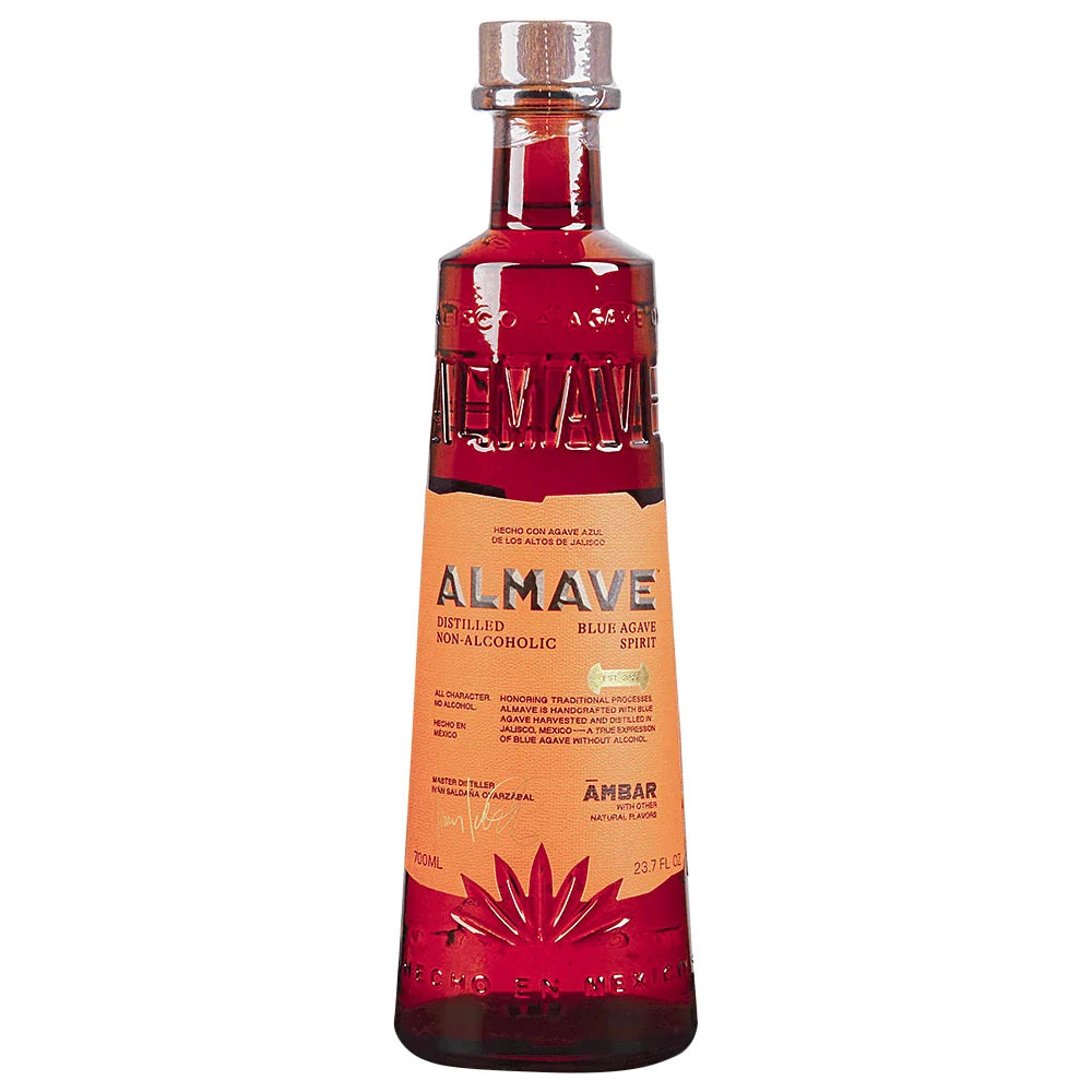 Almave Ambar Non-Alcoholic Blue Agave Spirit 700ML