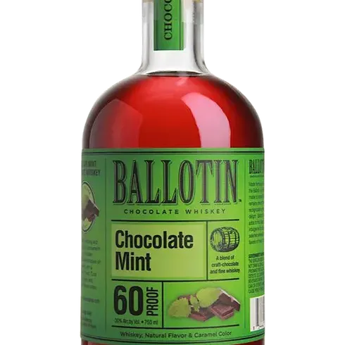Ballotin Chocolate Mint Whiskey 750ML