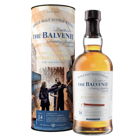 Balvenie 14 Year Curious Casks American Bourbon Barrel 750ML