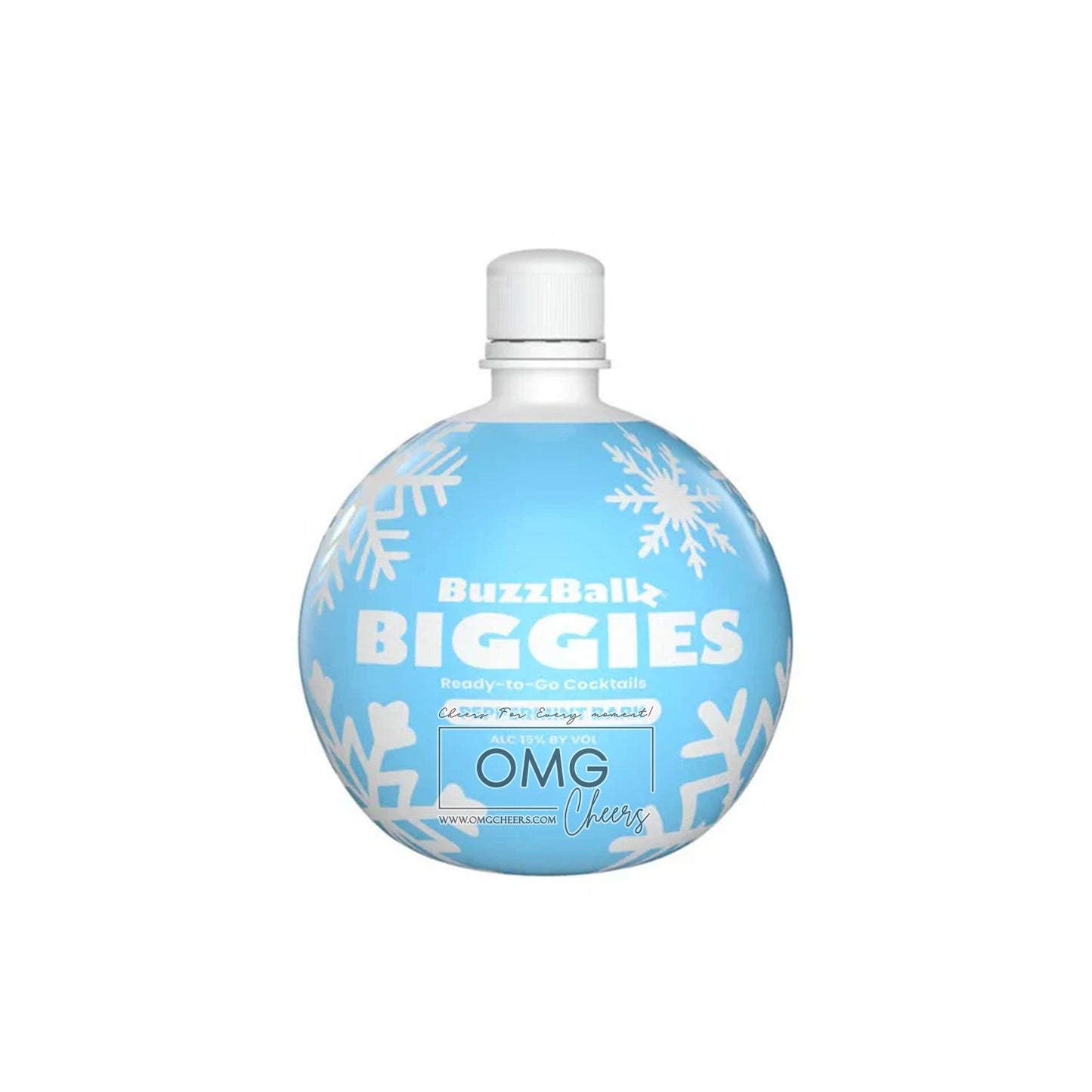 Buzzballz Biggie Peppermint Bark 1.75L