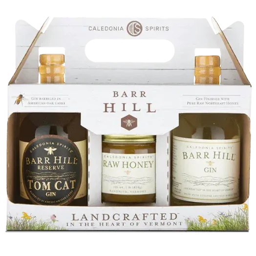 Caledonia Spirits Barr Hill Gin Gift Pack 2Pk 275ML