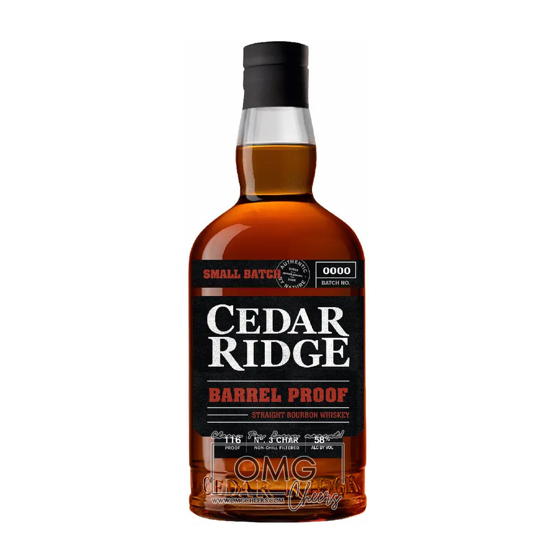 Cedar Ridge Barrel Proof Bourbon 750ML