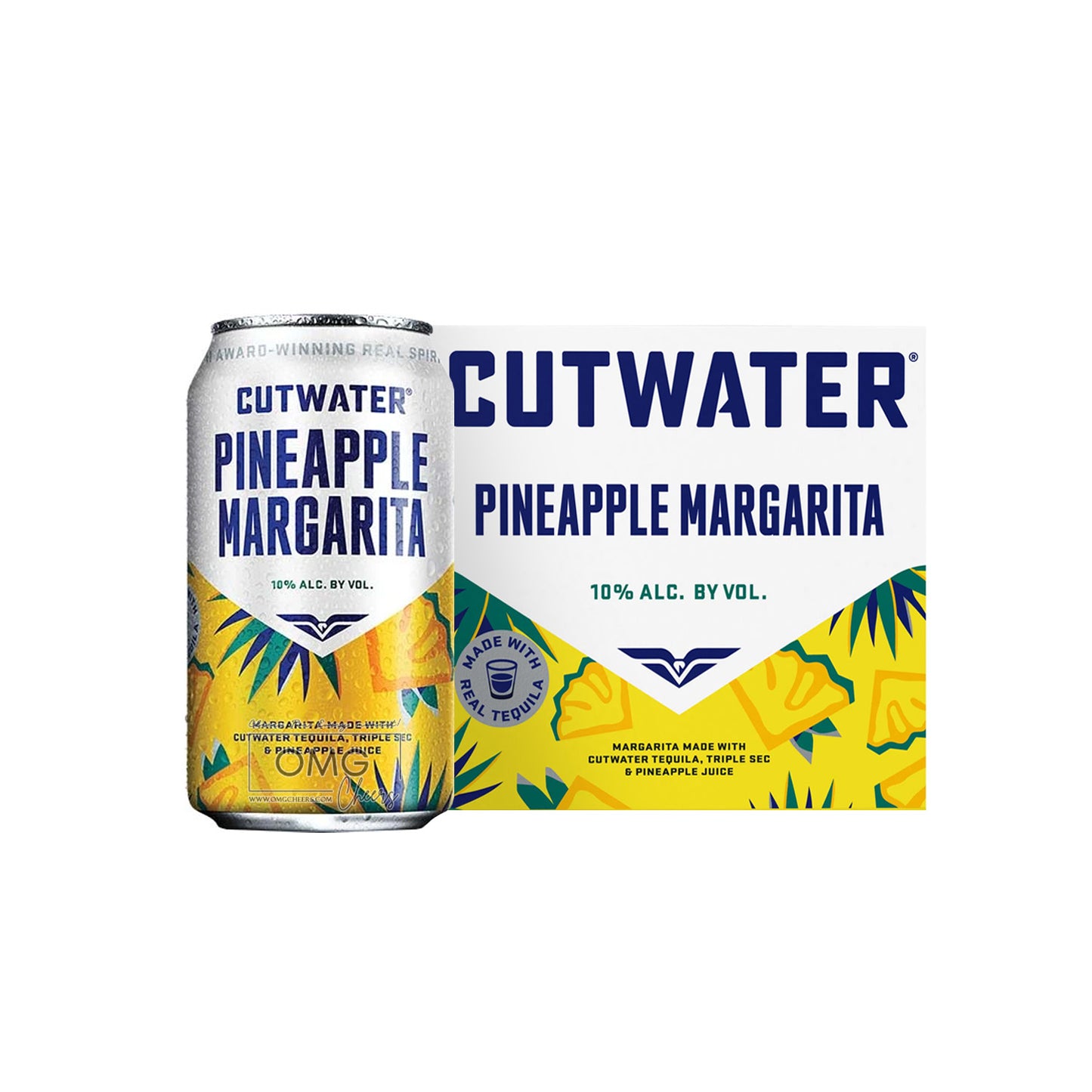 Cutwater Pineapple Margarita 4PK