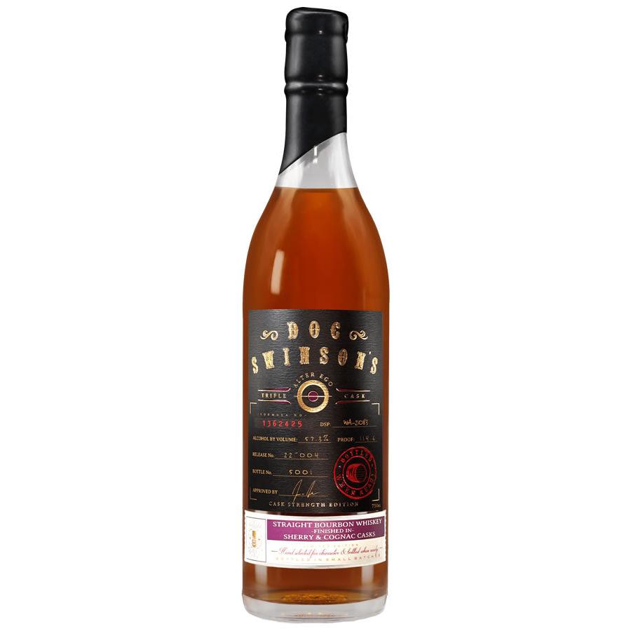 Doc Swinson's Cask Strength Bourbon Sherry and Cognac