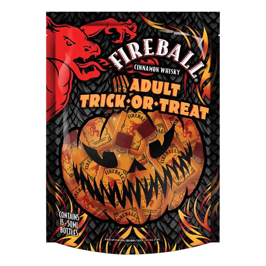 Fireball Cinnamon Halloween Trick or Treat Bag