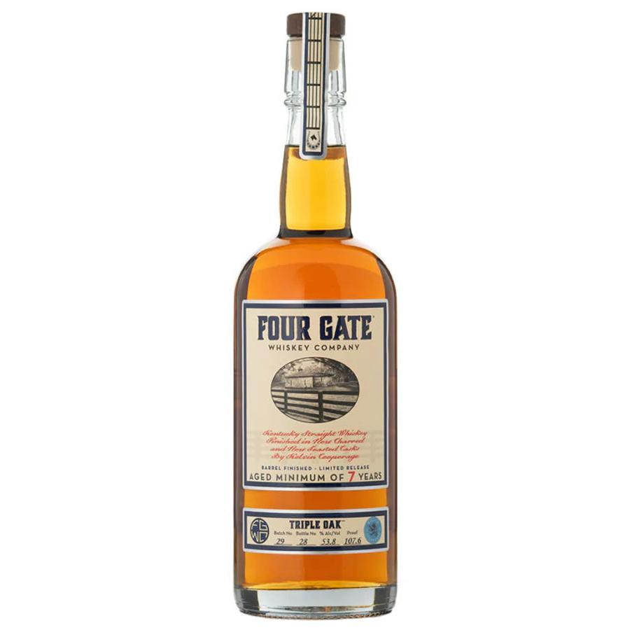 Four Gate Batch 29 Triple Oak bottle