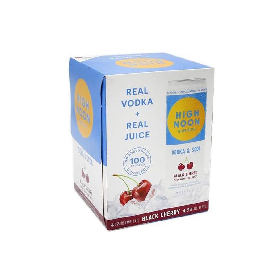High Noon Vodka & Soda Black Cherry