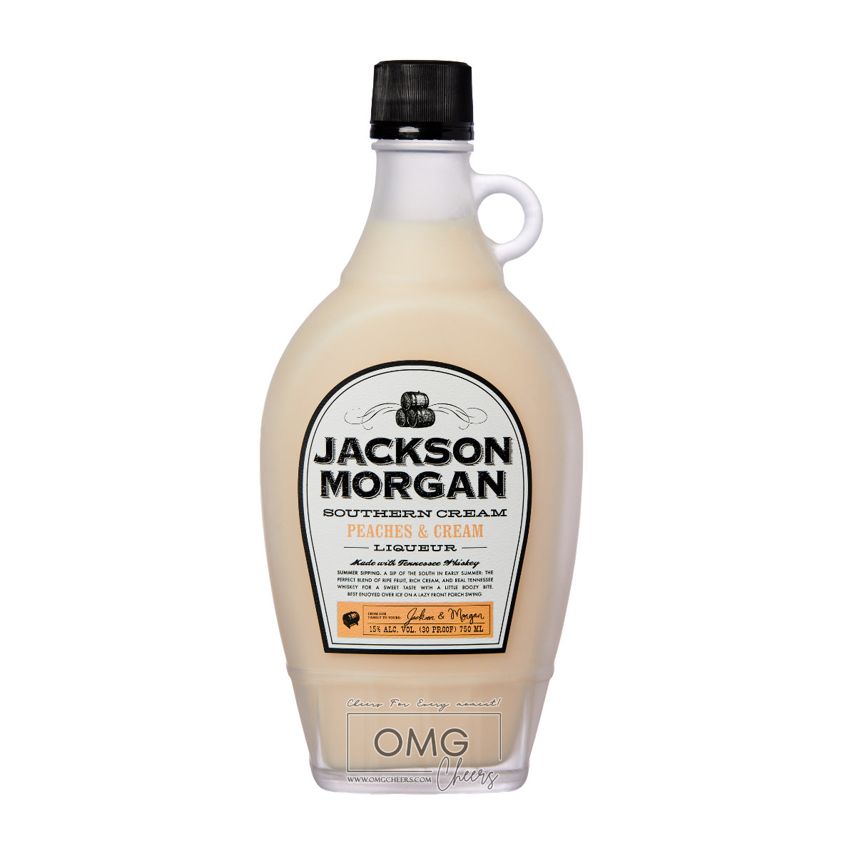 Jackson Morgan Peaches & Cream Southern Cream 750ML