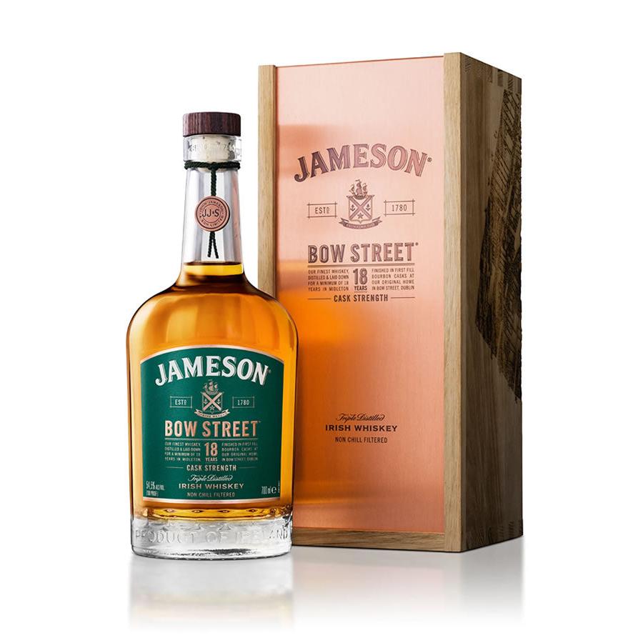 Jameson Irish Bow Street 18 Year Cask Strength Irish Whiskey
