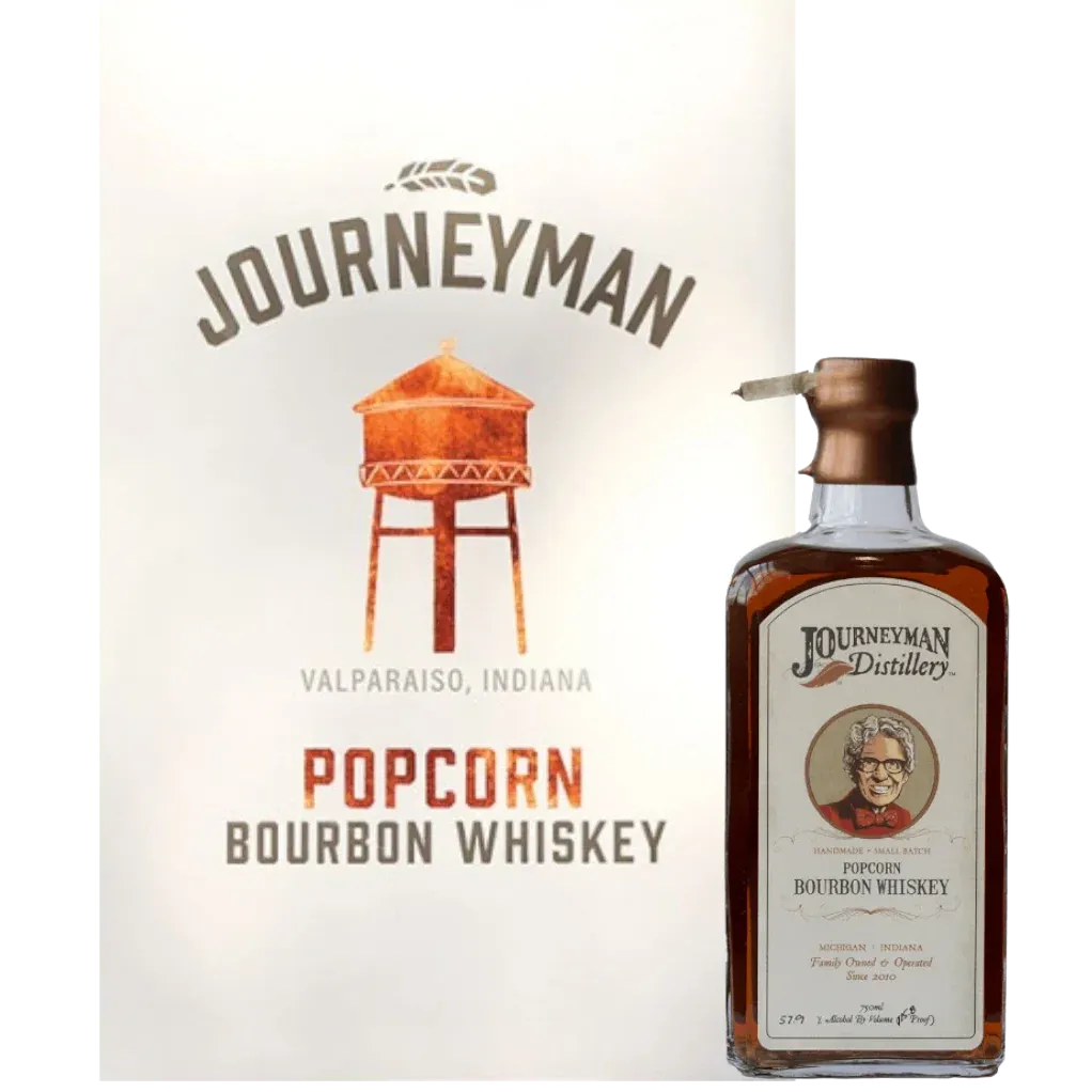 Journeyman Popcorn Bourbon 750ML