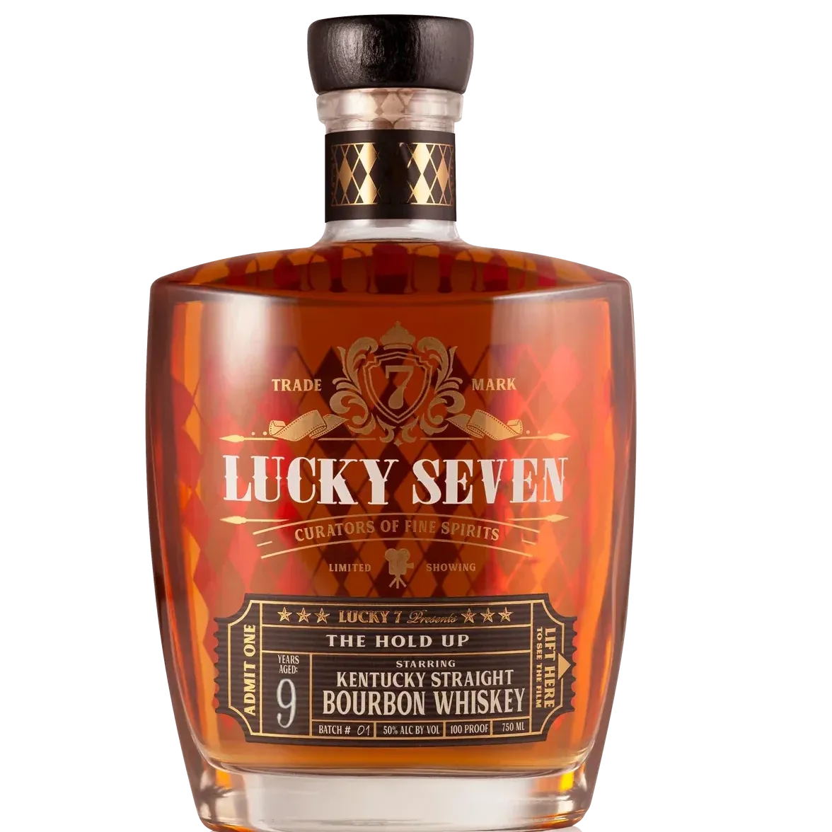 Lucky Seven The Hold Up 9 Year Bourbon 750ML