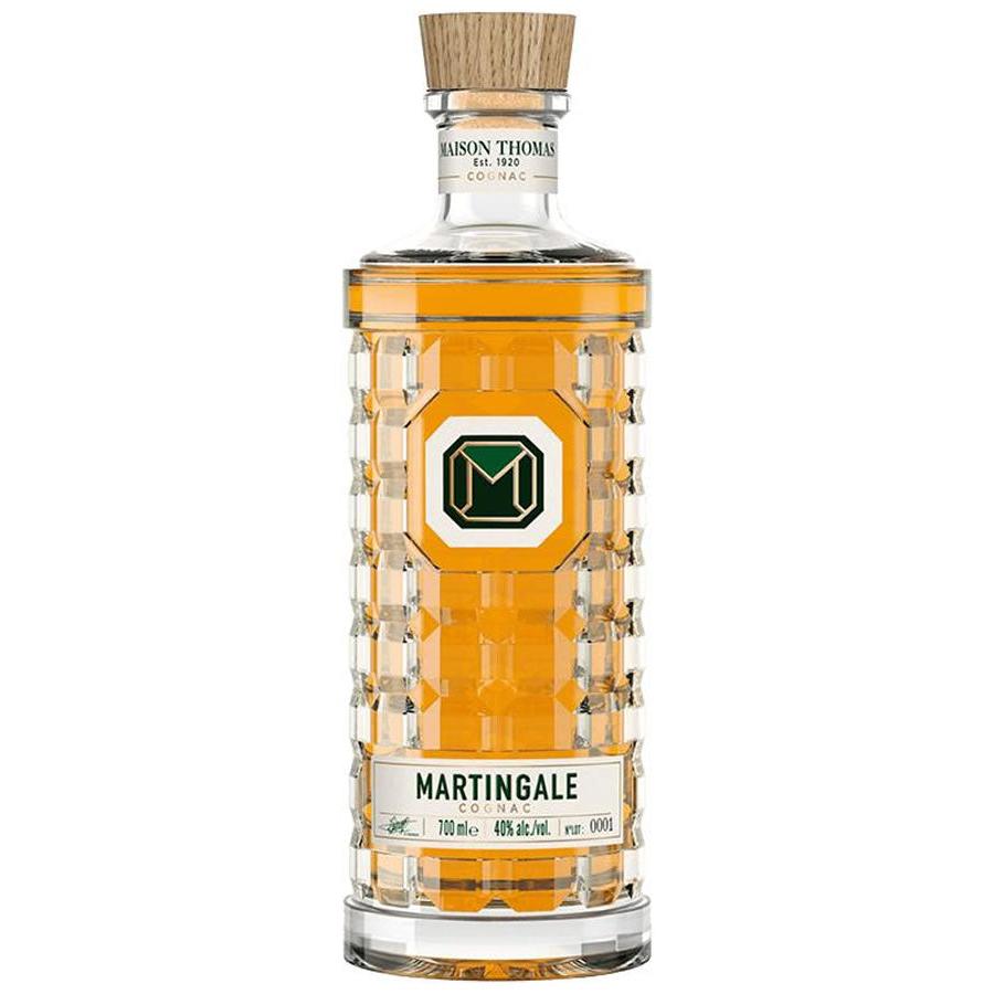 Martingale Cognac 700ML bottle – premium French brandy with gold label