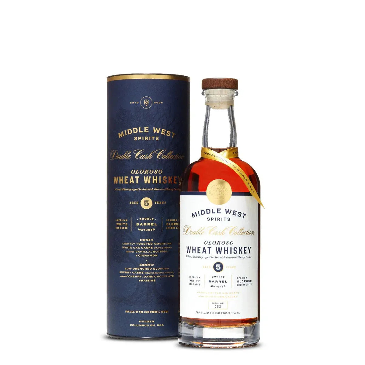 Middle West Spirits Double Cask Oloroso Wheat Whiskey 750ML