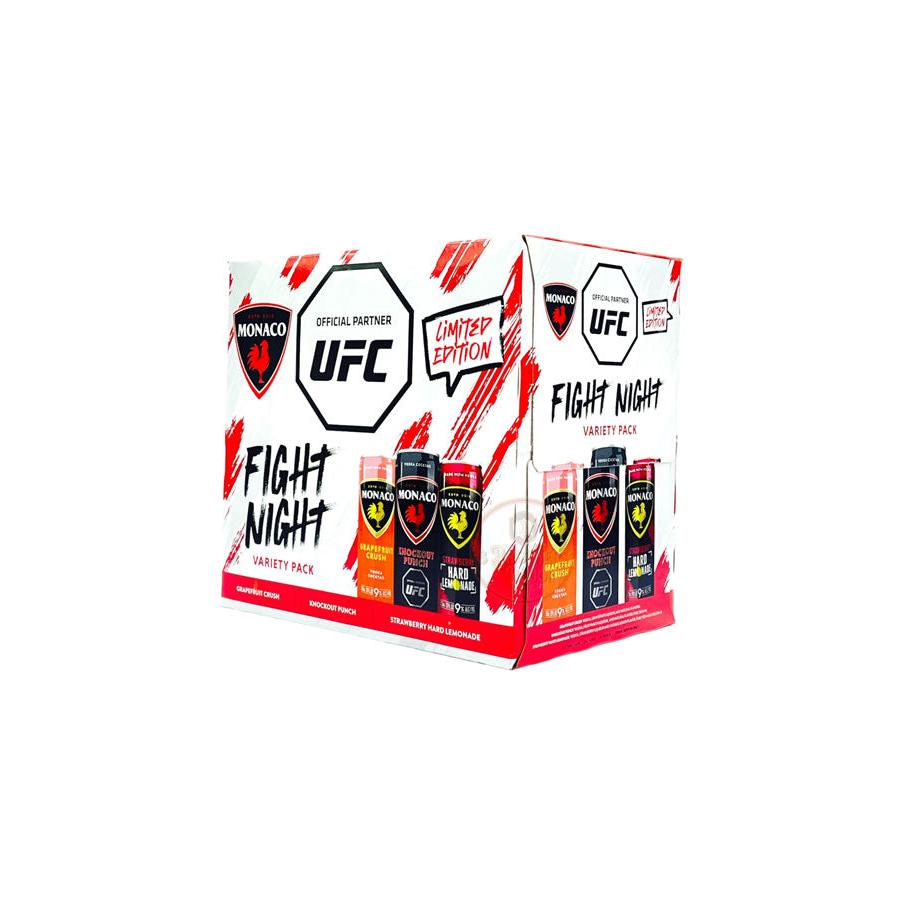 Monaco Fight Night Variety Cocktails