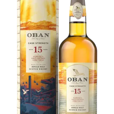 Oban 15 Year Cask Strength Sherry Cask 750ML