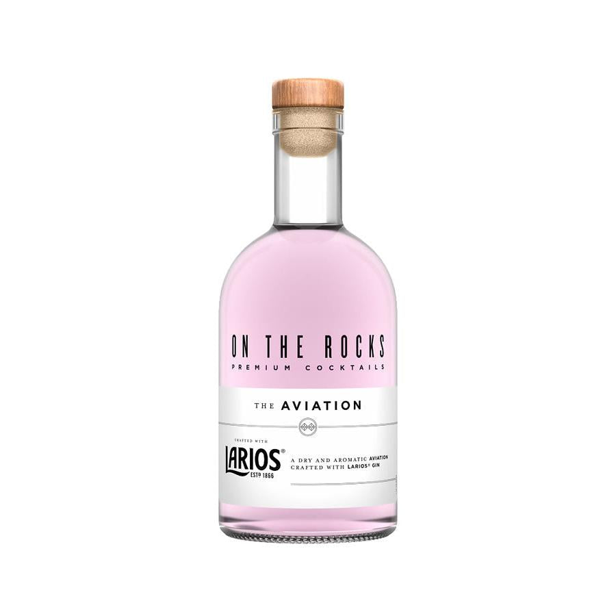 On The Rocks Larios Gin Aviation
