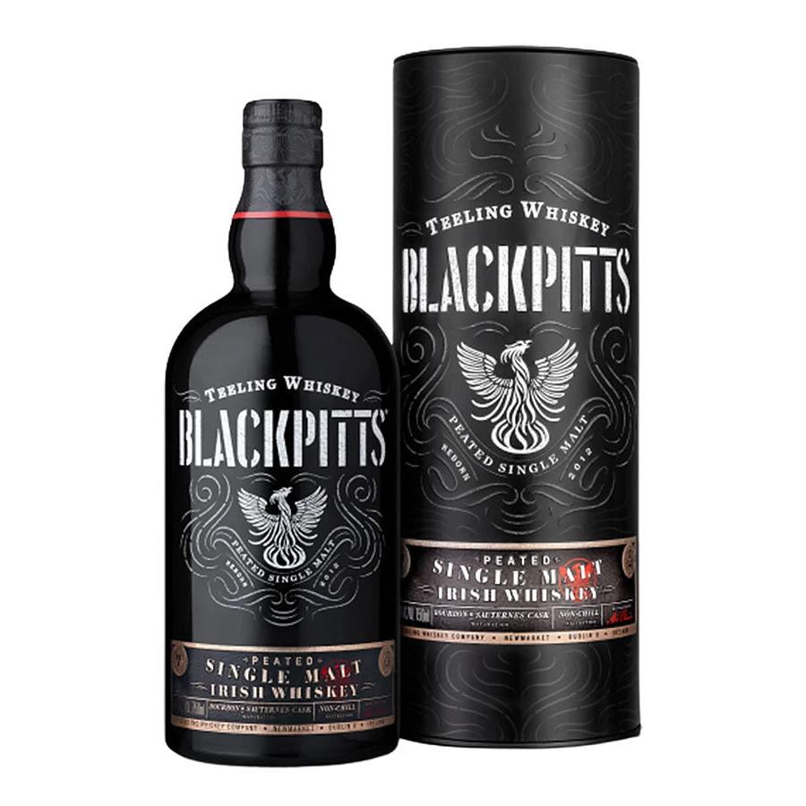 Teeling Blackpitts Peated Irish Single Malt Whiskey