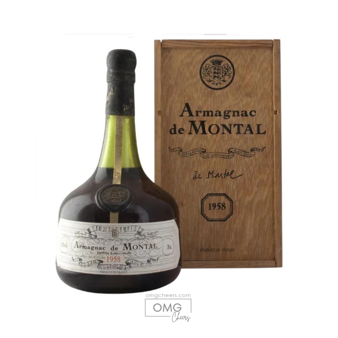 De Montal Vintage 1958 Armagnac 750ML