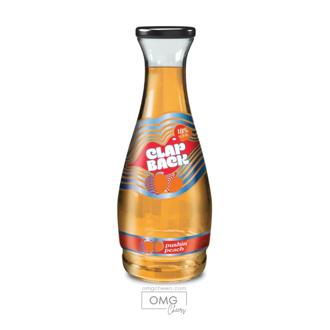 Clapback Pushin Peach 1L