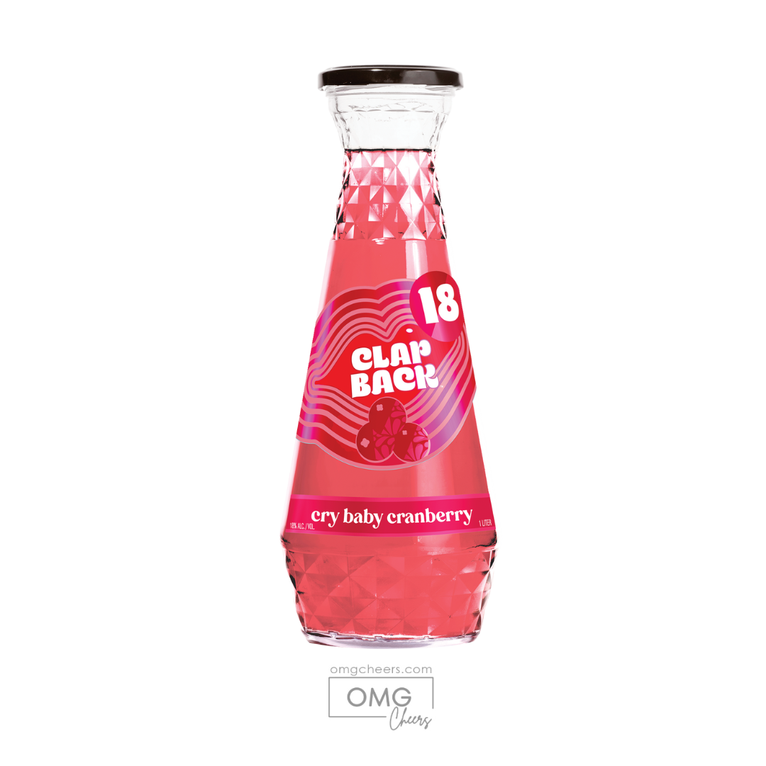 Clapback Cry Baby Cranberry 1L
