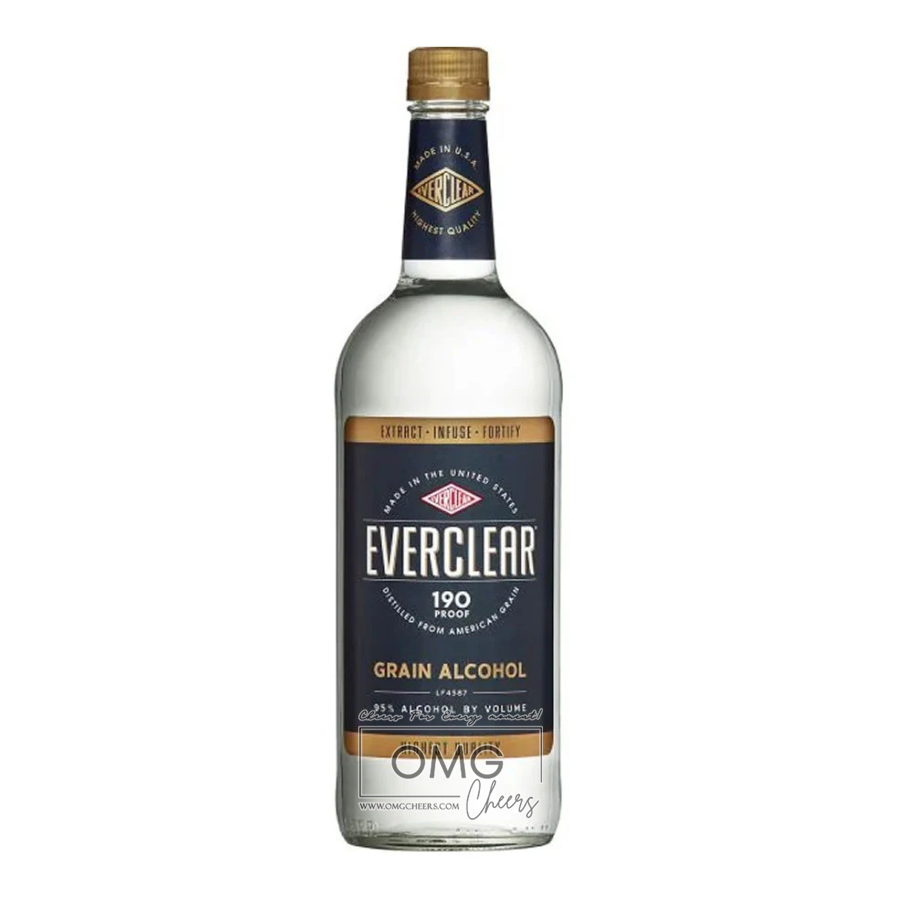 Everclear Grain Alcohol 190 Proof 750ML
