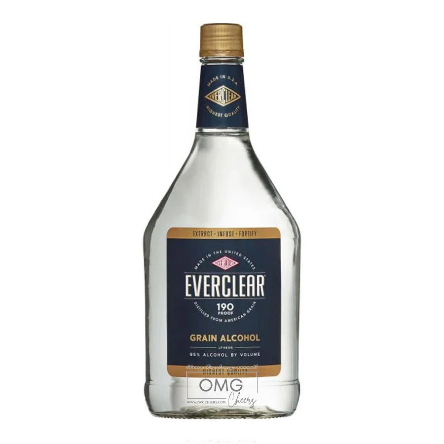 Everclear Grain Alcohol 190 Proof 1.75L