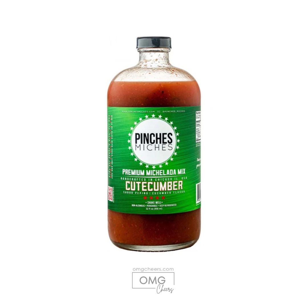 Pinches Miches Cutecumber Michelada Mix 32OZ