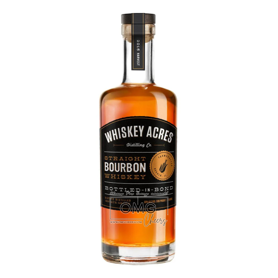 Whiskey Acres Farm Crafted Bottled in Bond Bourbon Whiskey 750ML