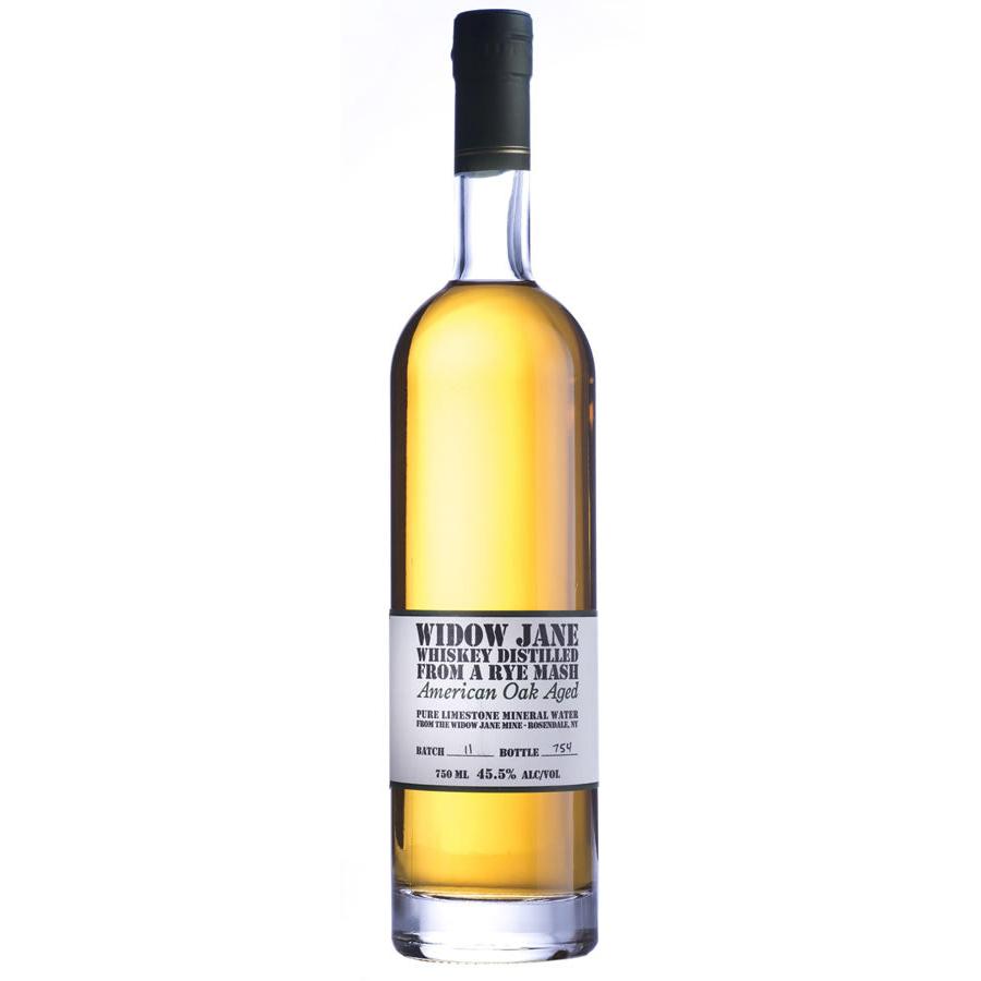 Widow Jane Whiskey Distilled from Rye Mash Oak Aged