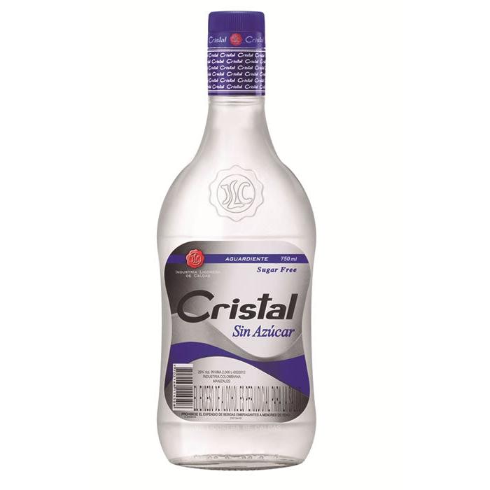 Cristal Aguardiente Sin Azucar