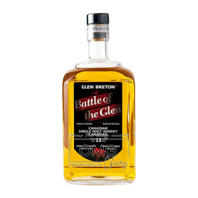 Glen Breton 15 Year Battle of the Glen Canadian Single Malt 750ML