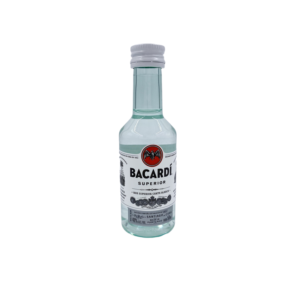 Bacardi Superior Rum - 50ML