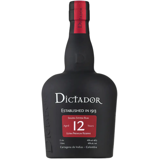 Dictador 12 Year Old Solera System Rum 750 ml