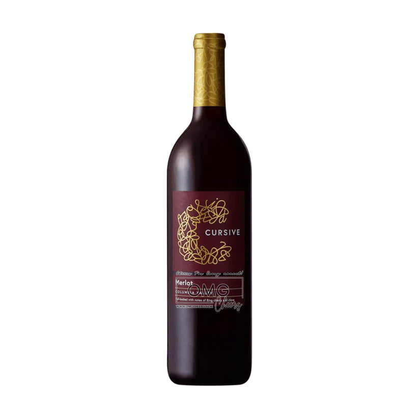 Cursive Red Blend