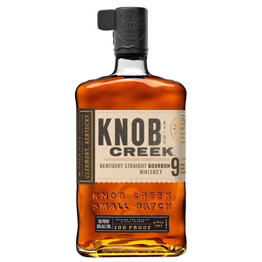 Knob Creek Straight Bourbon 100proof 9 year 750 ml