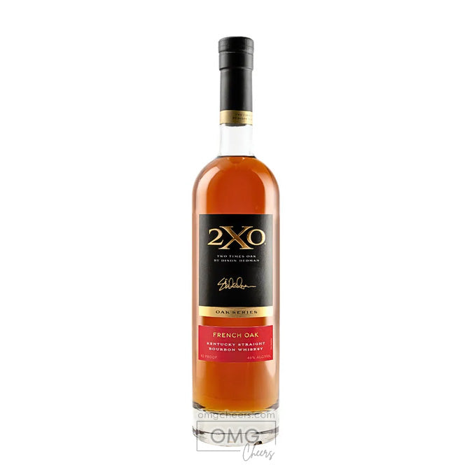 2XO Oak Series French Oak Kentucky Straight Bourbon Whsikey 750 ML