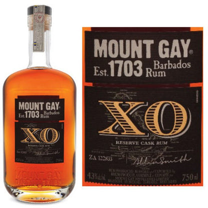 Mount Gay XO Rum 750 ml