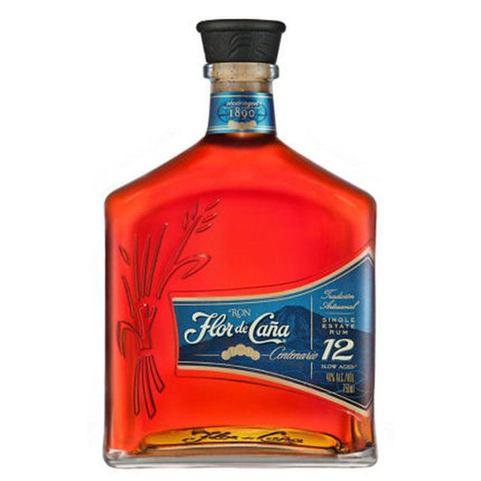 Flor de Cana Centenario Gold Rum 12 Year 750 ml