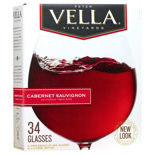 Peter Vella Cabernet Sauvignon Box Wine - 5 L