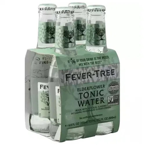 Fever Tree Elderflower Tonic Water (4 pack)