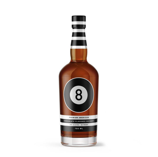 8 Ball Premium American Chocolate Whiskey 750 ml