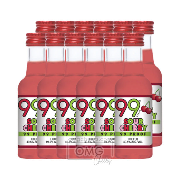 99 Brand Sour Cherry Sleeve (12 pack) 50ml