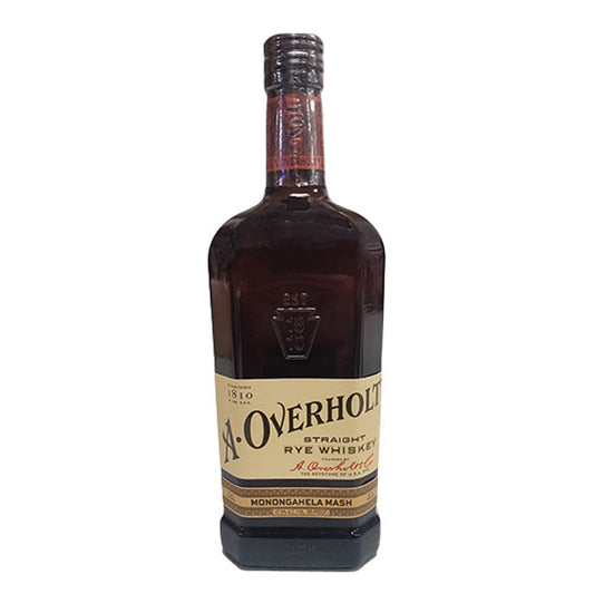 A Overholt Straight Rye Monongahela Mash 4 year 750 ML