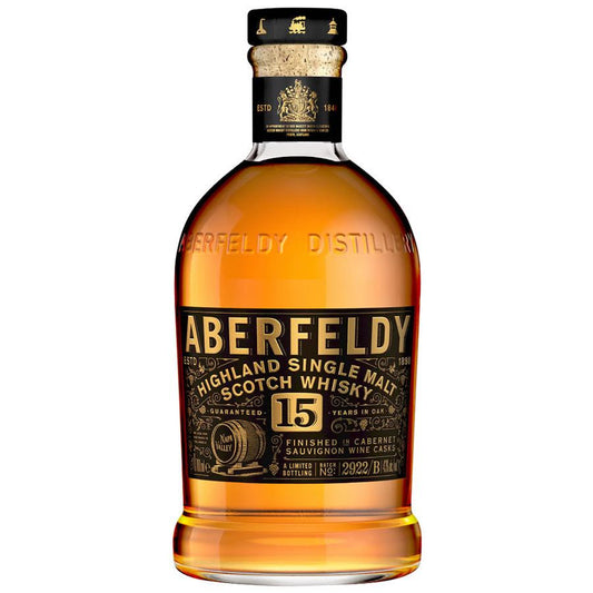 Aberfeldy 15 Year Cabernet Cask Limited Edition Single Malt