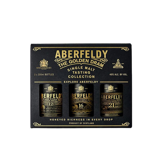 Aberfeldy The Golden Dram Tasting Collection