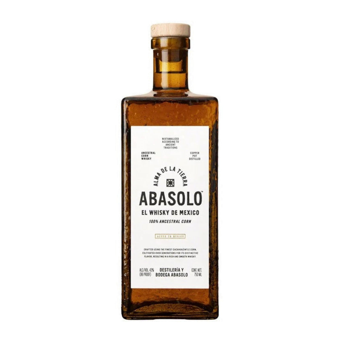 Alma De La Tierra Abasolo Ancestral Corn Mexican Whisky 750 ml