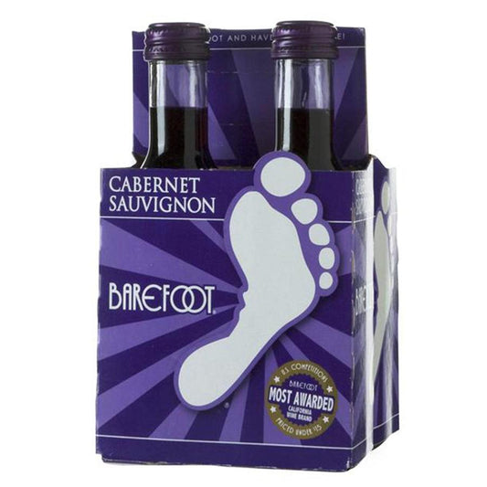 Barefoot Cabernet Sauvignon 4Pk 187ML