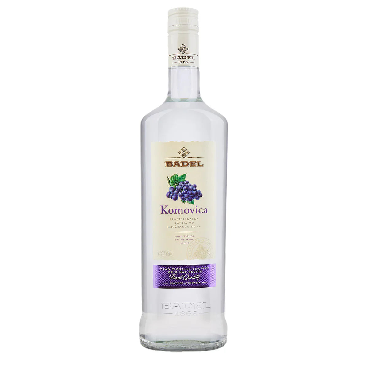 Badel Komovica Diluted Grape Brandy 1L