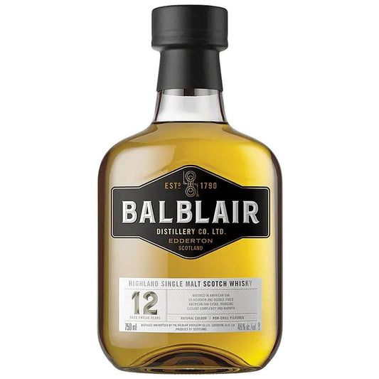 Balblair 12 Year Single Malt Scotch Whisky